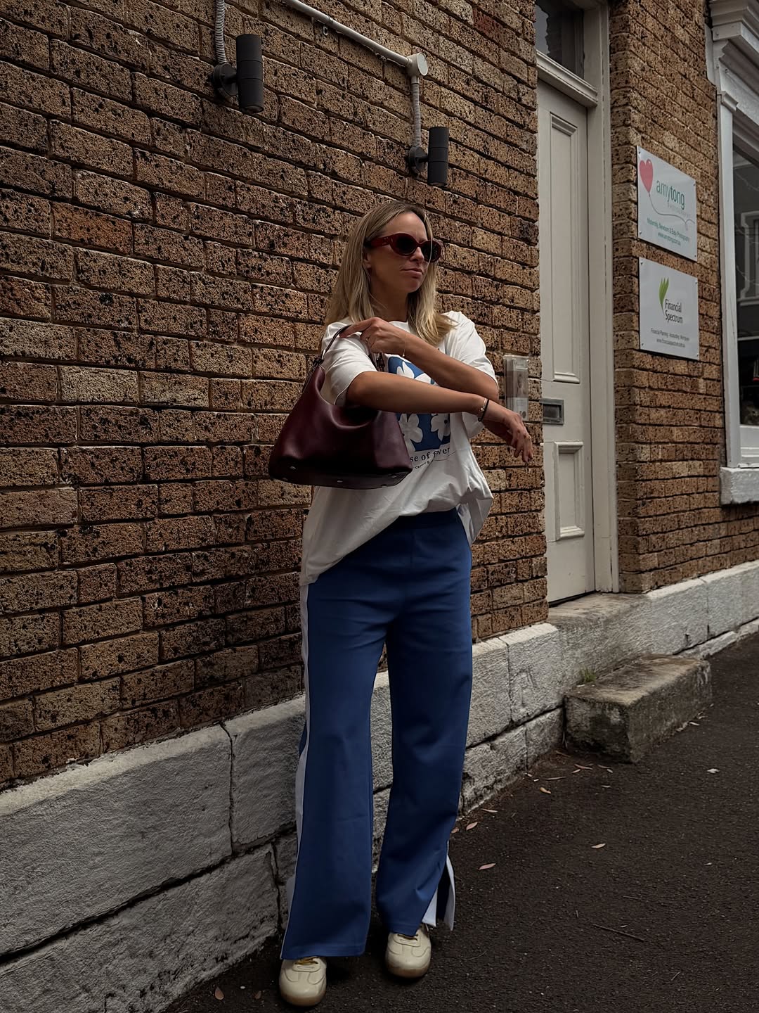 Rachel Raez street style Sydney mom influencer